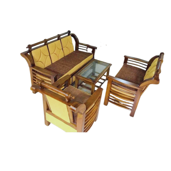Teak Kathrina Sofa (3 2 1)