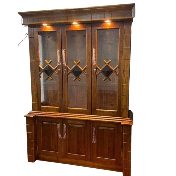 Teak Cabinet with Light