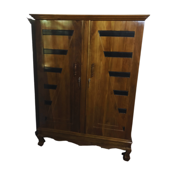 Two Door Design Almirah (Teak) - Image 2
